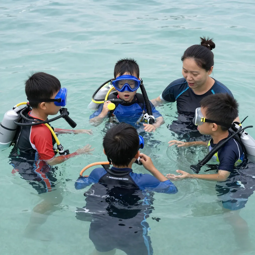 Children diving course (8 - 10 years)